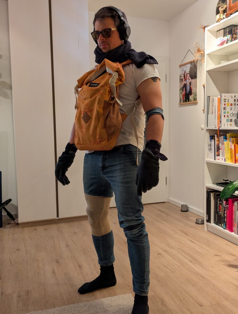 altersanzug tragen