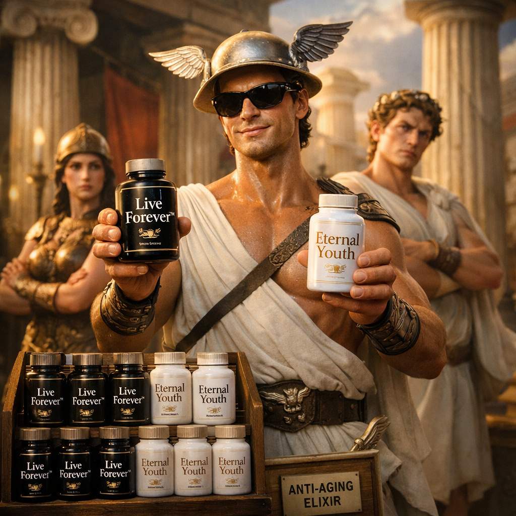 Grafik zum Longevity Markt mit Trends und Statistiken