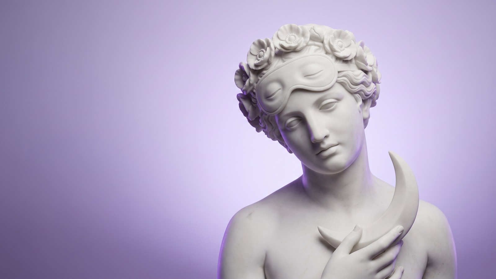 Säule Schlaf: Marmorstatue im beyond100-Stil