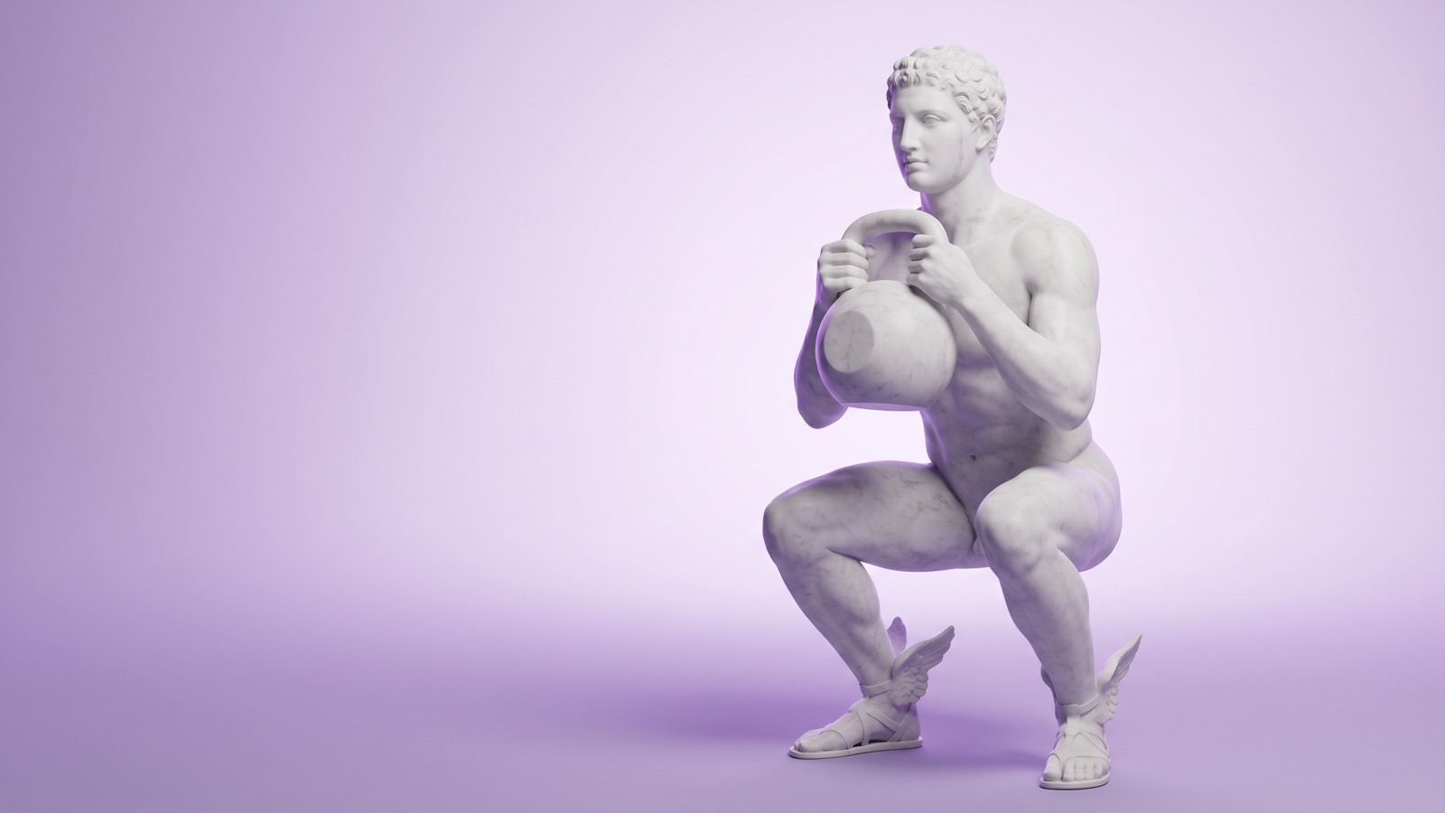 Säule Bewegung: Marmorstatue im beyond100-Stil